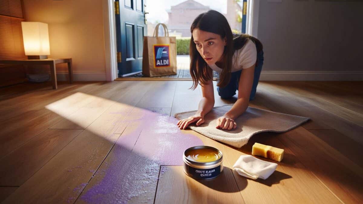 Aldi’s secret soft wax for floors – a woman claims it turns them purple