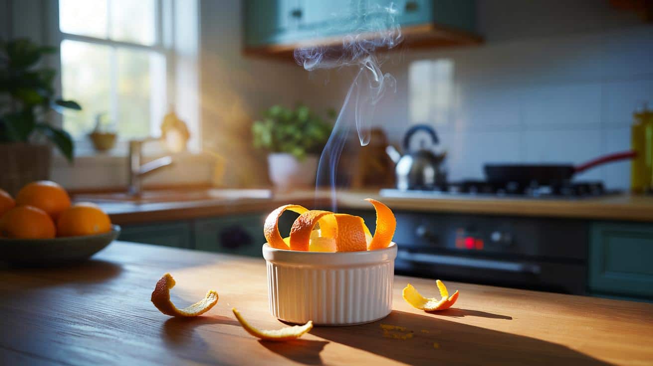 Scientists say burning orange peel at home can naturally cleanse the air and boost your mood